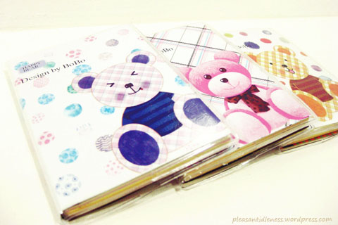 Teddy Bear notebooks